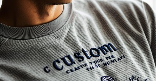 Sweat personnalisé brodé ou imprimé : créez votre style unique